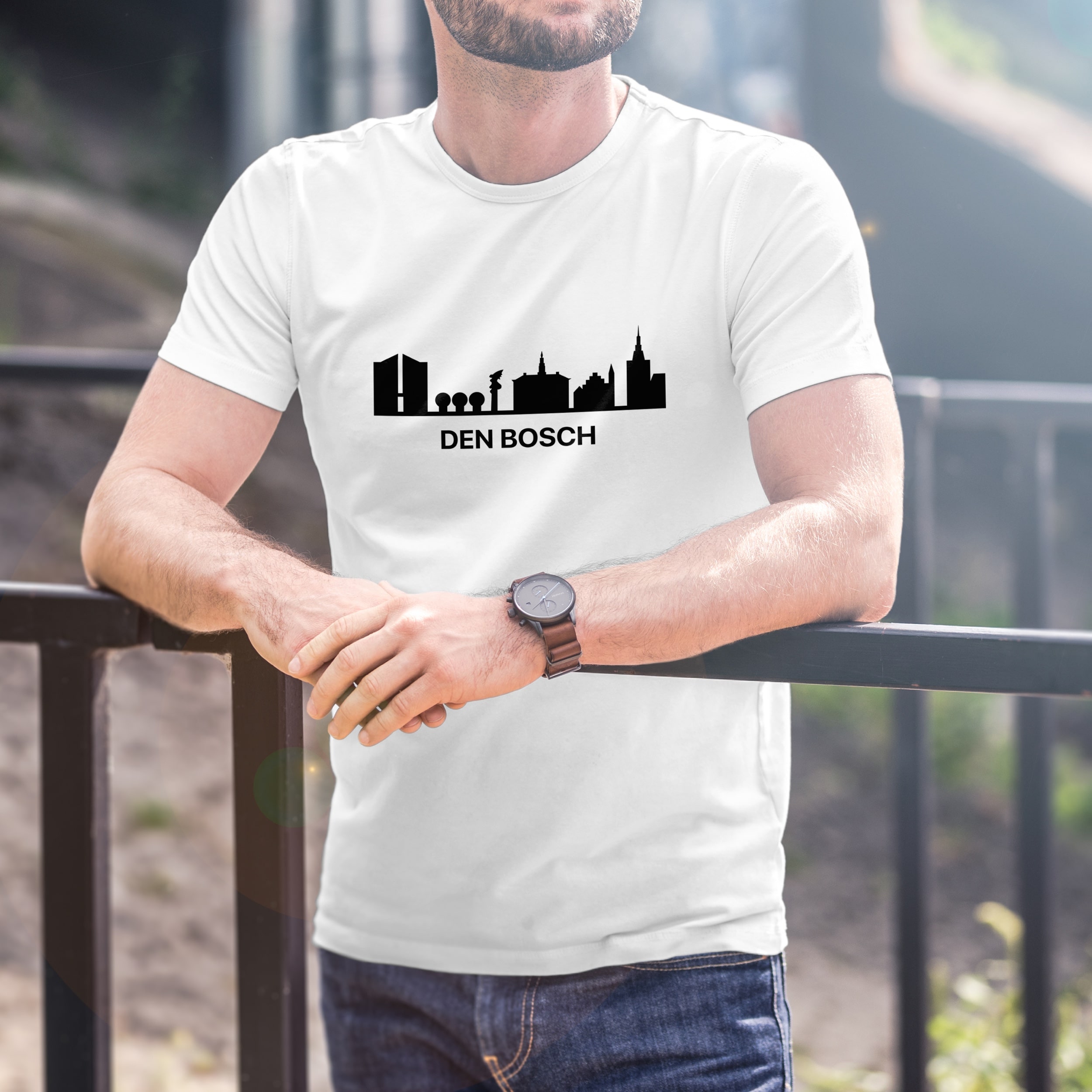 Skyline van Den Bosch T-shirt voor dames en heren